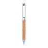 Twist-ballpen metal and cork