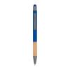 Ball pen with bamboo grip zone