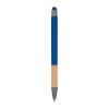 Ball pen with bamboo grip zone
