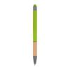Ball pen with bamboo grip zone
