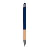 Ball pen with bamboo grip zone