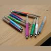 Ball pen with cork grip zone