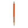 Ball pen with cork grip zone