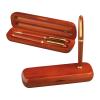 Rosewood pen set in case