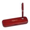 Rosewood pen set in stylish case.