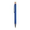 pen made from recycled aluminium with bamboo pushe