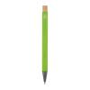 pen made from recycled aluminium with bamboo pushe