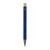pen made from recycled aluminium with bamboo pushe