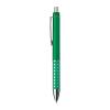 Plastic ball pen with sparkling dot grip zone