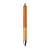 Plastic ball pen with sparkling dot grip zone