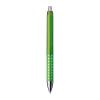 Plastic ball pen with sparkling dot grip zone