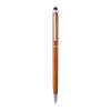 Plastic ball pen with touch function