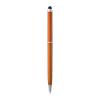 Plastic ball pen with touch function