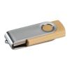 Twist USB Stick with medium wood cover