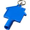 Maximilian house-shaped recycled utility key keychain