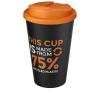 Americano® Eco 350 ml recycled tumbler with spill-proof lid