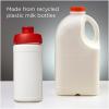 Baseline 500 ml recycled sport bottle with flip lid