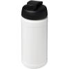 Baseline 500 ml recycled sport bottle with flip lid
