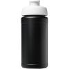 Baseline 500 ml recycled sport bottle with flip lid