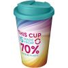 Brite-Americano® Eco 350 ml spill-proof insulated tumbler