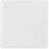 Ellison square plastic coaster with paper insert