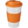 Americano® 350 ml tumbler with grip & spill-proof lid