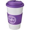 Americano® 350 ml tumbler with grip & spill-proof lid