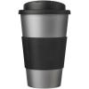 Americano® 350 ml tumbler with grip & spill-proof lid
