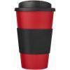Americano® 350 ml tumbler with grip & spill-proof lid