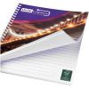Desk-Mate® A5 spiral notebook with printed back cover