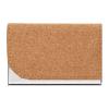 Metal business card holder with cork surface