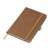 A5 notebook with recycled leather cover