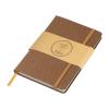 A5 notebook with recycled leather cover