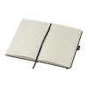 A5 notebook with recycled leather cover
