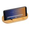 Bamboo tablet and smartphone holder