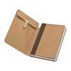 Notebook with brown rubber band, 120 sheets