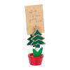 Memo holder in christmas tree design