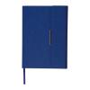 A5 notebook with magnetic closure