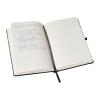 Black A5 notebook