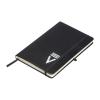 Black A5 notebook