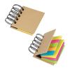 Small ring-binder with sticky notes