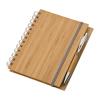 Note pad with bamboo cover A5