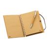 Note pad with bamboo cover A5