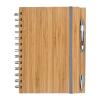 Note pad with bamboo cover A5