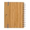 Note pad with bamboo cover A5