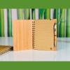 Note pad with bamboo cover A5