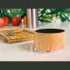 Bluetooth speaker with bamboo coating