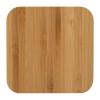 Bamboo Wireless Charger with 2 USB ports