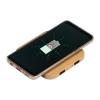 Bamboo Wireless Charger with 2 USB ports