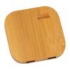 Bamboo Wireless Charger with 2 USB ports